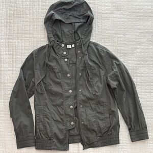 BP Charcoal Hooded Jacket